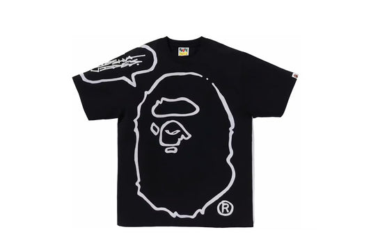 BAPE x Joshua Vides Camiseta Ape
Head Negro
