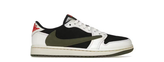 Jordan 1 Retro Low OG SP Travis Scott en verde oliva